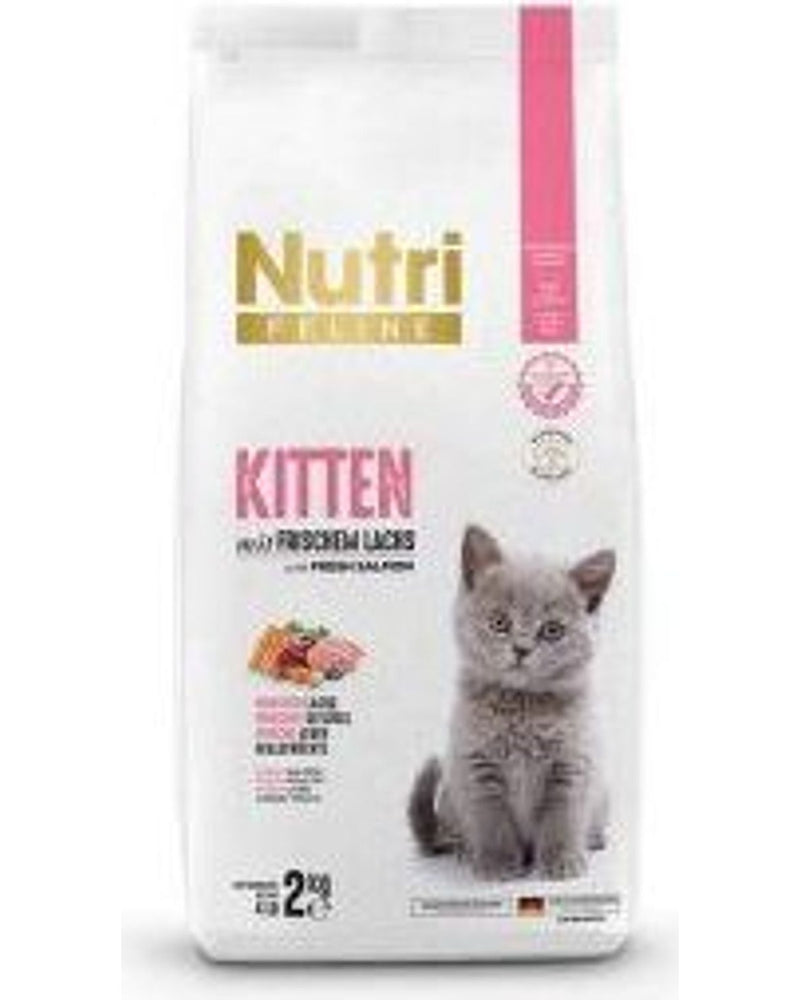 Nutri Feline Somonlu Tahılsız Yavru Kedi Maması 2 kg
