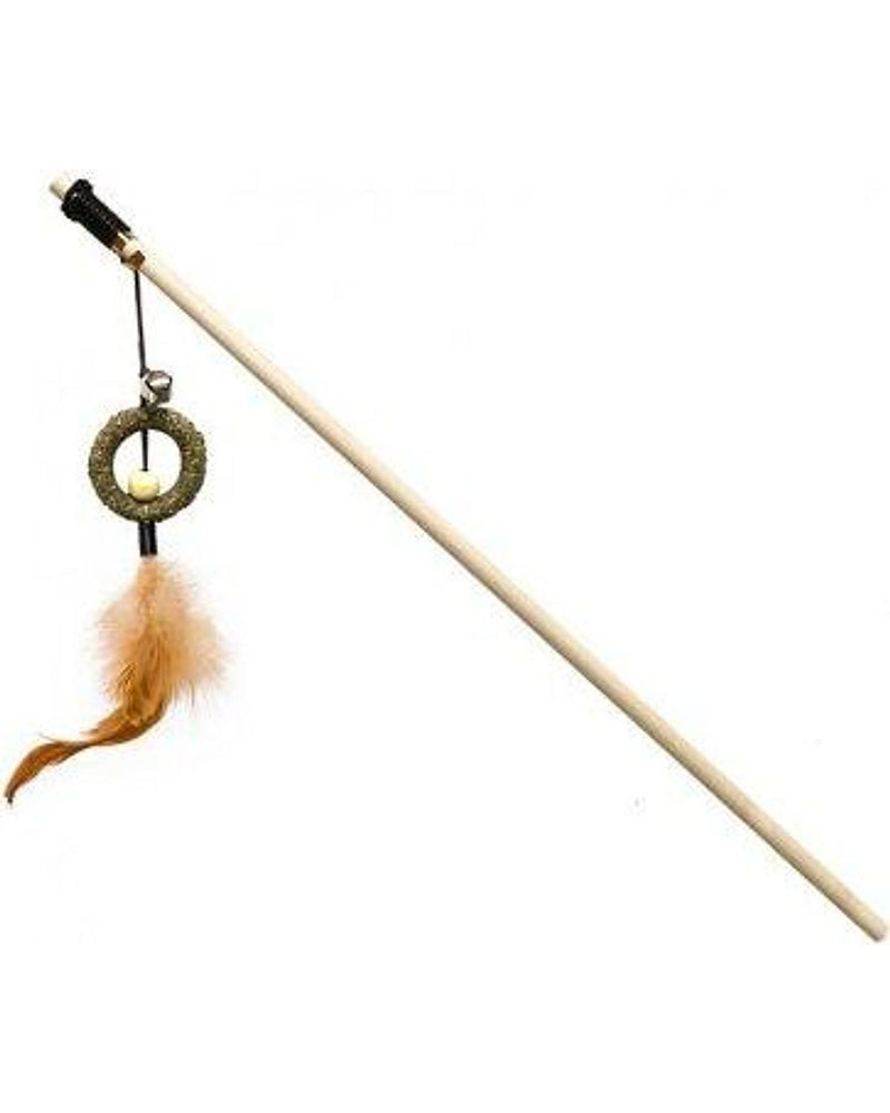 Eastland Catnipli Tüylü Halka Uçlu Kedi Oltası 40 cm