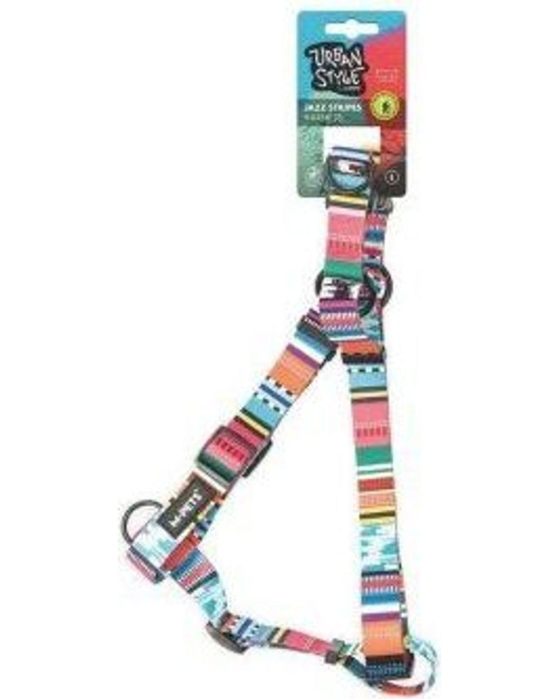 M-Pets Urban Style Jazz Geri Dönüştürülmüş Köpek Göğüs Tasması L