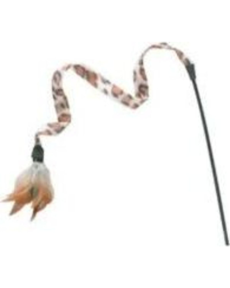 Eastland Leopar Desenli Tüylü Kedi Oltası 70 cm