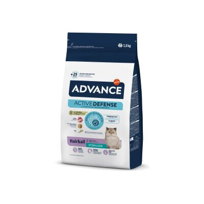 Advance Kısırlaştırılmış Tüy Yumağı Önleyici Kedi Maması 1,5 kg