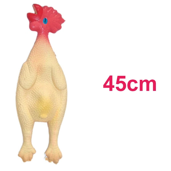 Royal Lateks Tavuk Figürlü Köpek Oyuncağı 24 cm