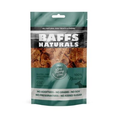Baffs Naturals Kurutulmuş Dana Ciğer Köpek Ödülü 100 g
