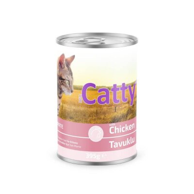 Catty Tavuklu Pate Yavru Yaş Kedi Maması 395 gr