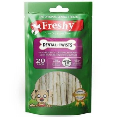 Freshy Burgu Dental Köpek Ödülü 20'li 120 gr