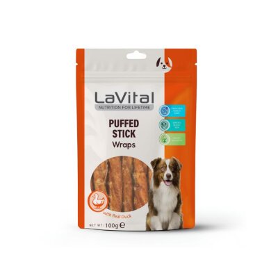 LaVital Ördek Sarılı Dolgulu Köpek Ödülü 100 g
