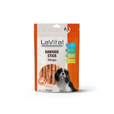 LaVital Tavuk Sarılı Çubuk Köpek Ödülü 100 g