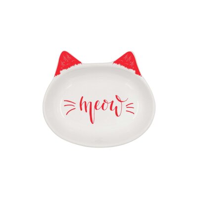 Natura Meow Seramik Kedi Mama Kabı 200 ml 14 cm