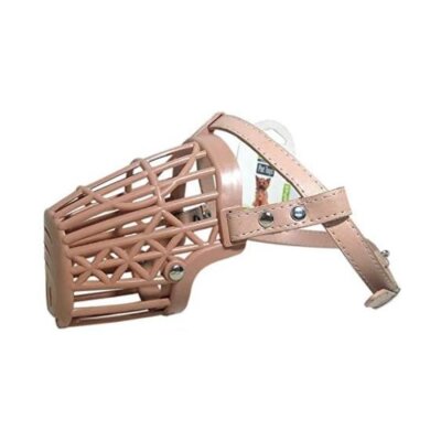 Nunbell Plastik Köpek Ağızlığı Siyah Large