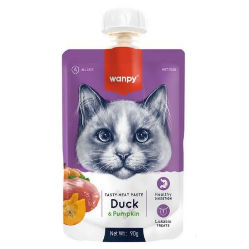 Wanpy Ördekli Bal Kabaklı Ezme Kedi Ödülü 90 gr