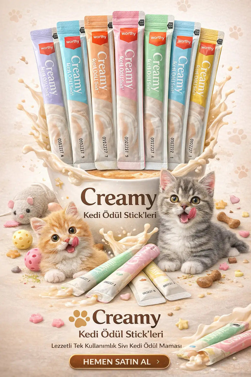 Wanpy Karışık Kremalı Sıvı Kedi Ödülü 14 gr x 7 Adet