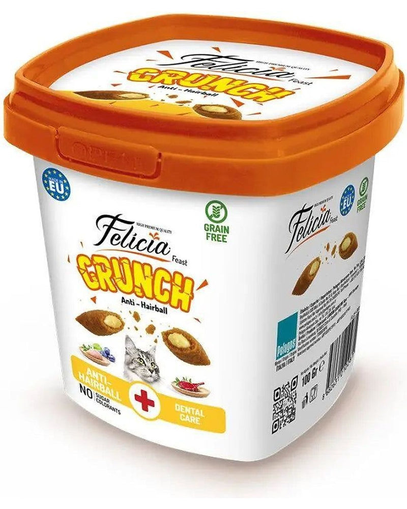 Felicia Hairball Tavuklu Tüy Yumağı Kontrolü Kedi Ödülü 100 gr