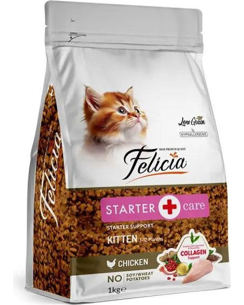 Felicia Kolajenli Tavuklu Hipoalerjenik Yavru Kedi Maması 1 kg