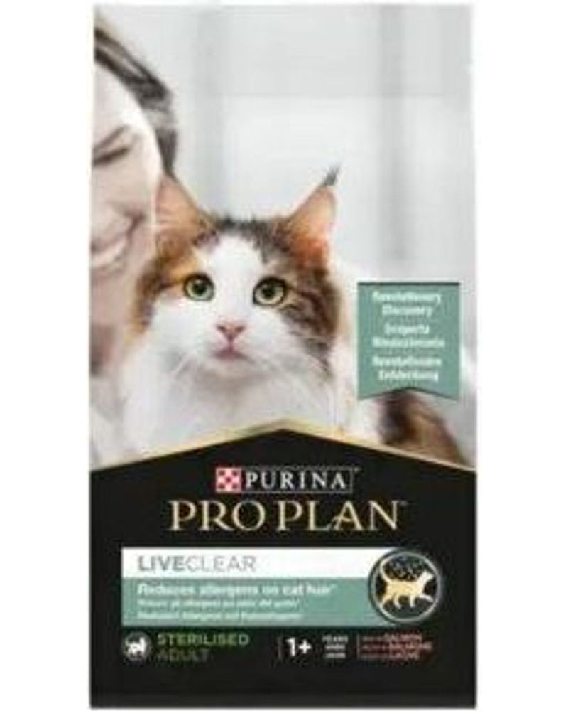 Pro Plan LiveClear Somonlu Kısırlaştırılmış Kedi Maması 1,4 kg