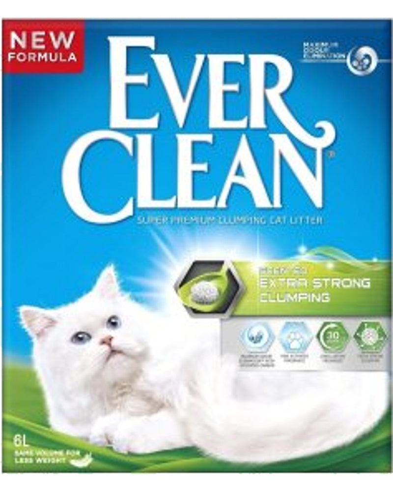 Ever Clean Ekstra Güçlü Kokulu İnce Taneli Topaklanan Kedi Kumu 6 L