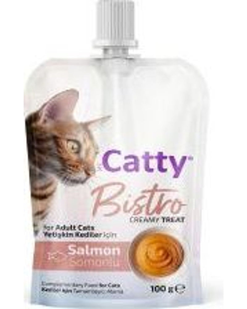 Catty Bistro Tahılsız Somonlu Kedi Krema Ödülü 100 gr