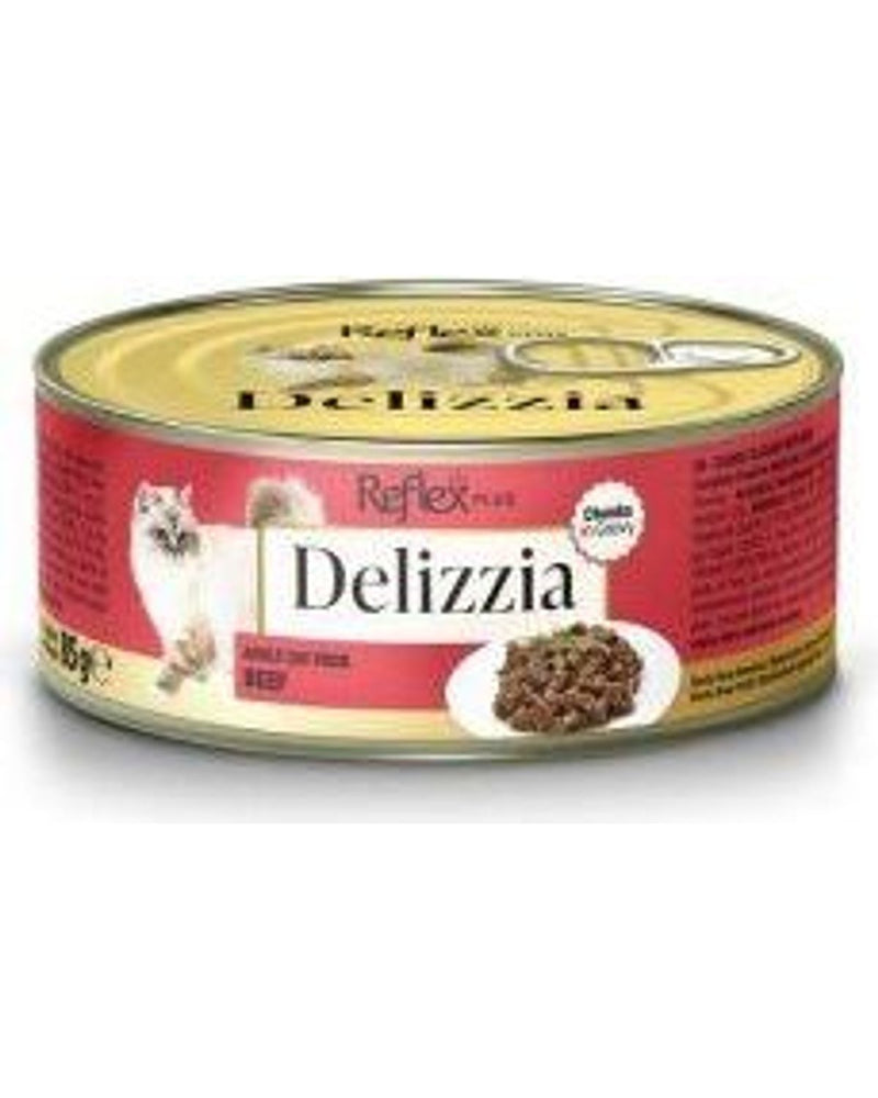 Reflex Plus Delizzia Sosta Dana Parça Etli Kedi Konservesi 85 gr