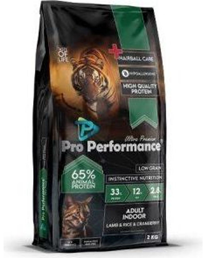 Pro Performance Kuzu-Pirinçli İç Mekan Yetişkin Kedi Maması 2 kg