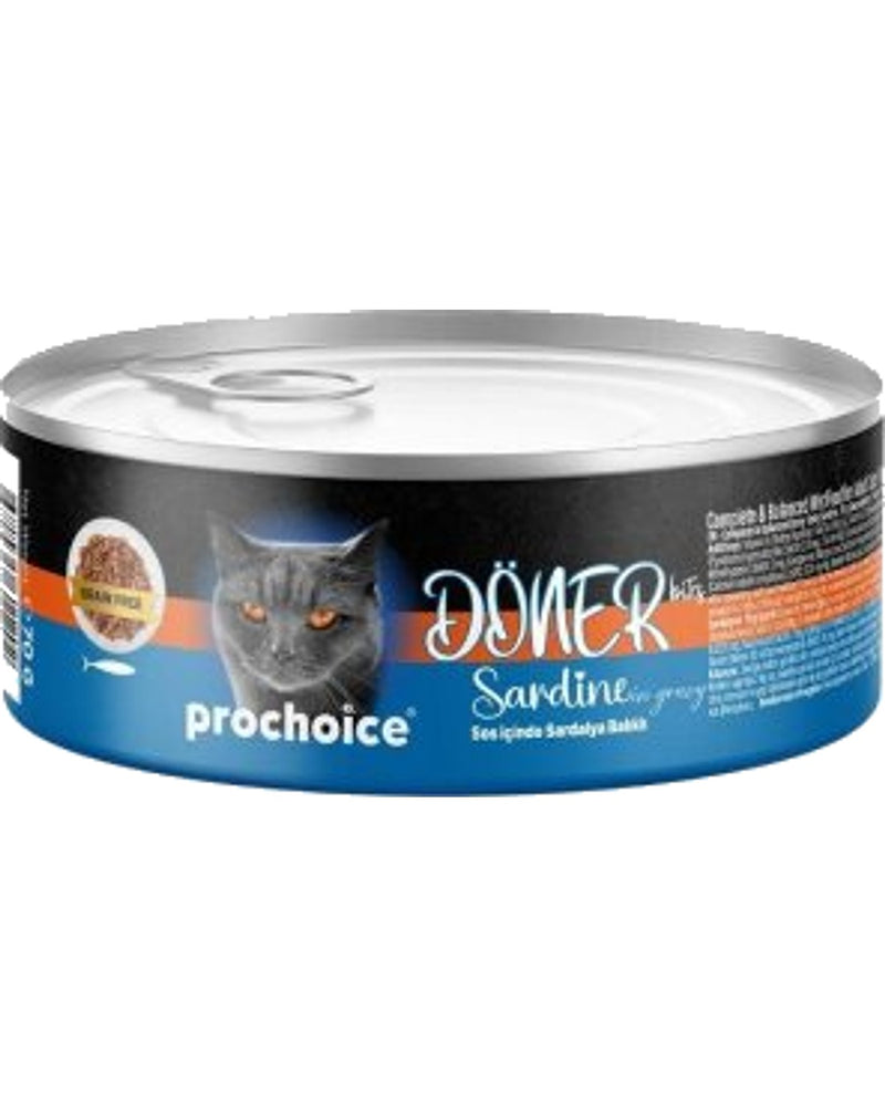 Prochoice Sos İçinde Sardalya Balıklı Yetişkin Kedi Konservesi 70 gr
