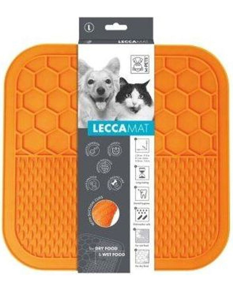 M-Pets Lecca Yavaş Beslenme Sıvı Ödül Matı L Turuncu