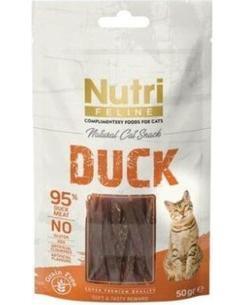 Nutri Feline %95 Ördekli Tahılsız Kedi Ödülü 50 gr