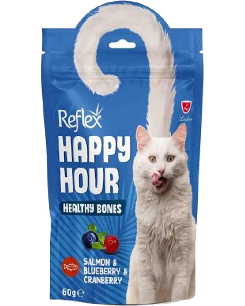 Reflex Happy Hour Eklem Destekli Somon Proteinli Kedi Ödülü 60 gr