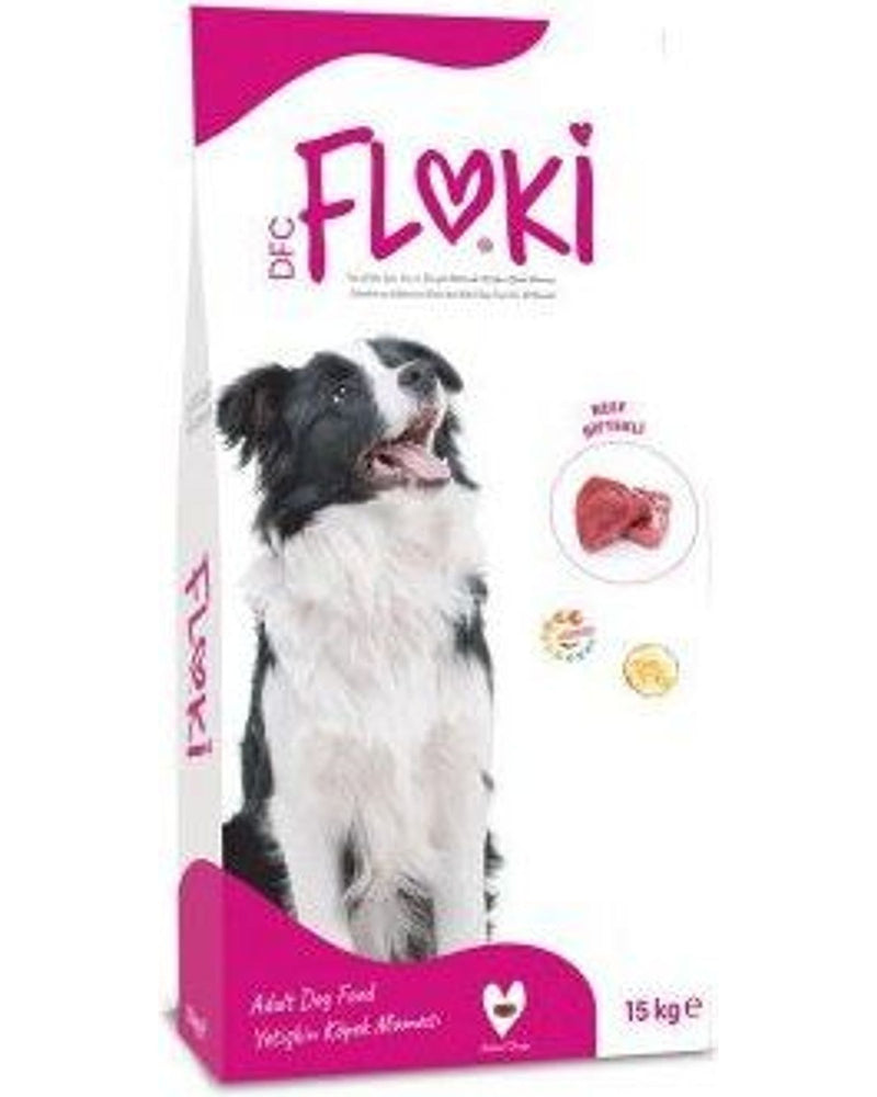 Floki Biftekli Yetişkin Köpek Maması 15 kg