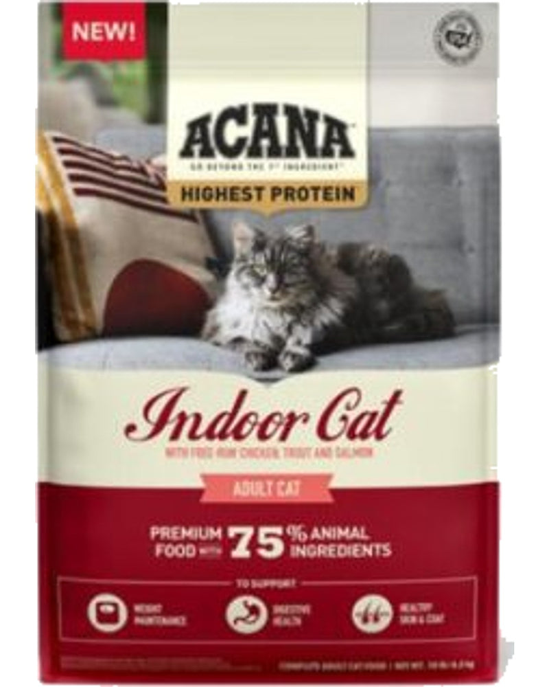 Acana Indoor Tahılsız Tavuk-Balıklı Yetişkin Kedi Maması 4,5 kg