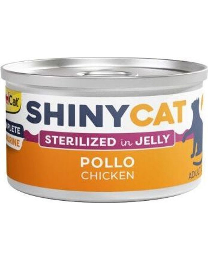 Gimcat Shinycat Jöle Tavuklu Kısırlaştırılmış Kedi Konservesi 70 gr