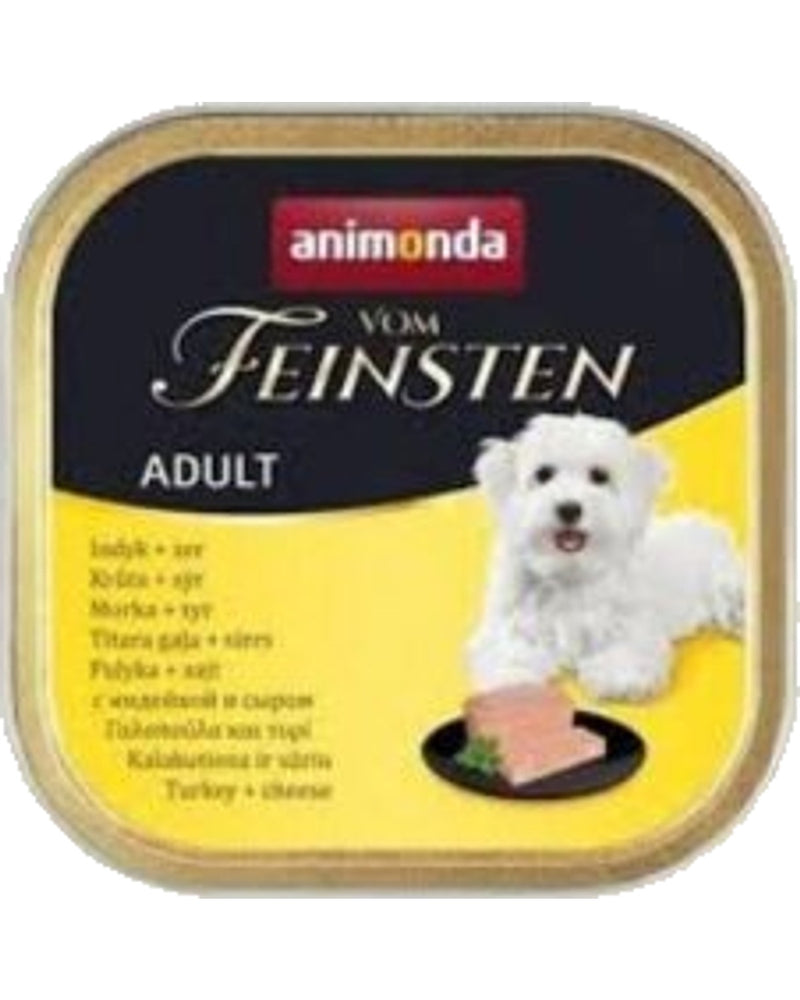 Animonda Vom Feinsten Hindili Peynirli Köpek Konservesi 150 gr