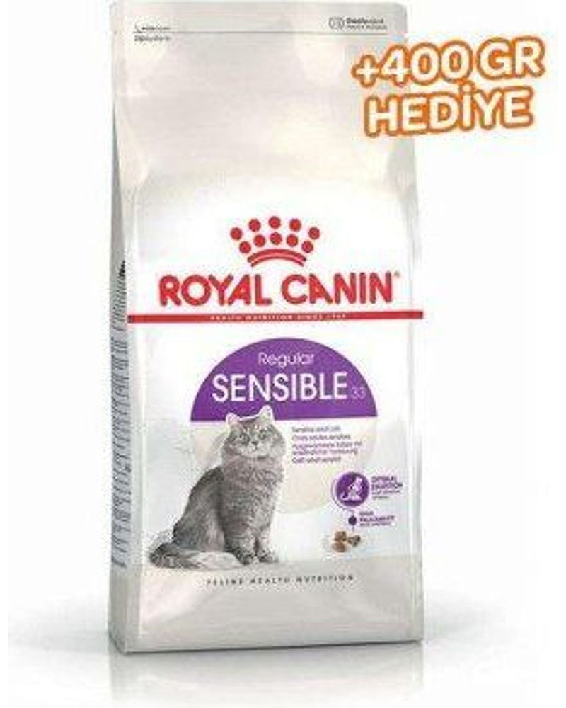 Royal Canin Sensible 33 Hassas Sindirim Kedi Maması 400+400 gr