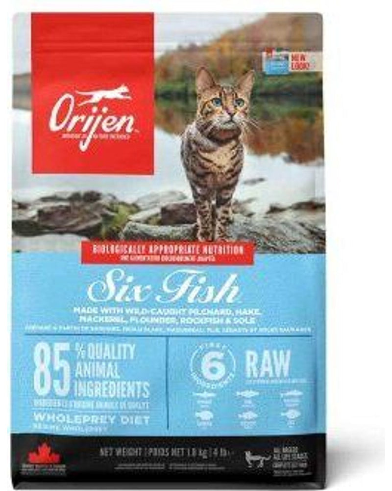 Orijen Six Fish 6 Balıklı Tahılsız Yetişkin Kedi Maması 1,8 kg