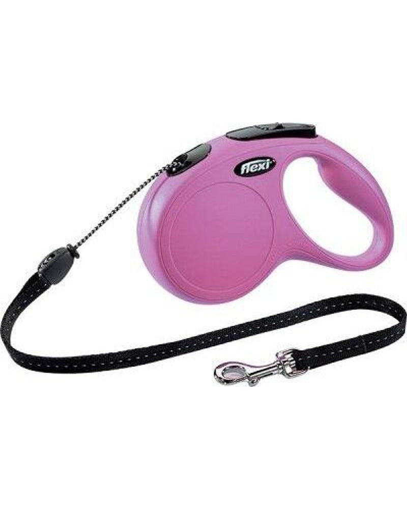 Flexi Pembe 5 m Otomatik Şerit Köpek Tasması (Large)