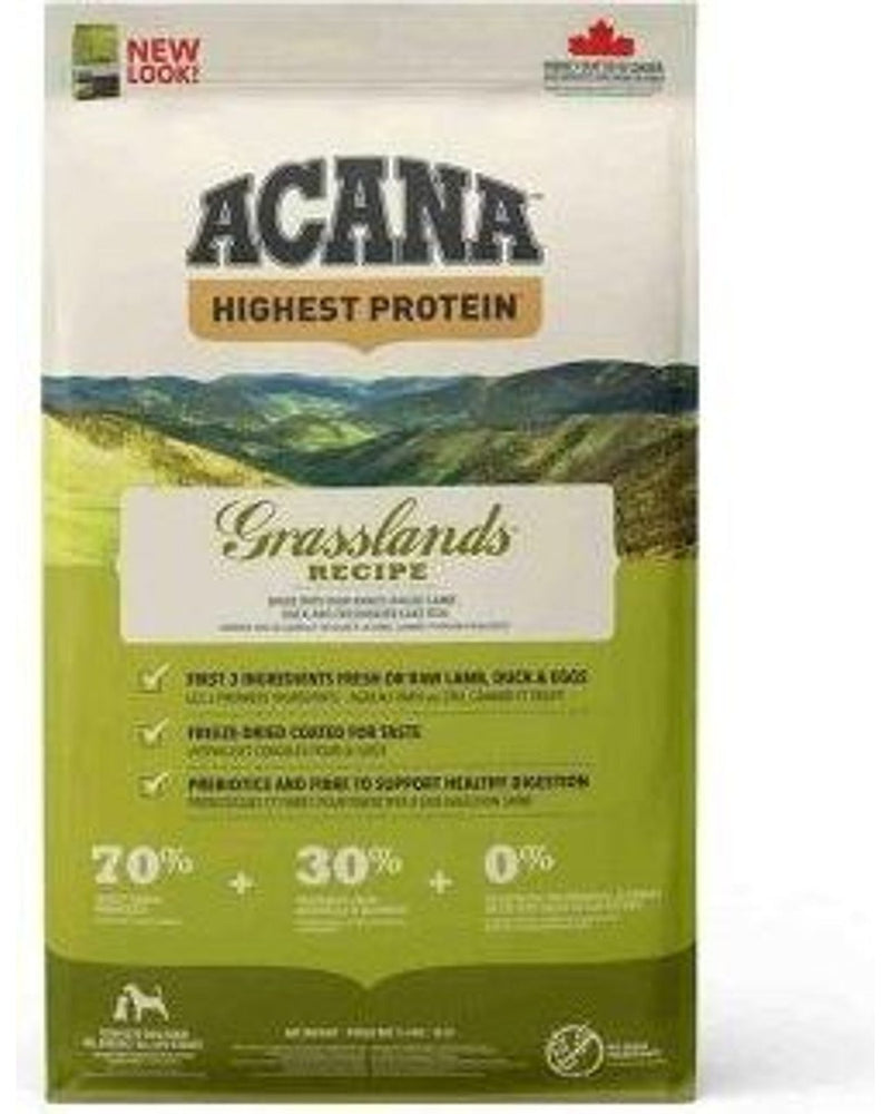 Acana Grasslands Kuzu Ördek Balıklı Tahılsız Köpek Maması 11,4 kg