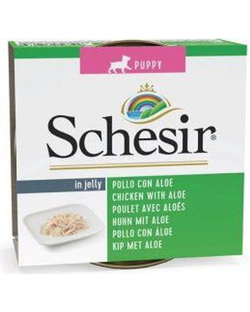 Schesir Jöleli Tavuk Filetolu Yavru Köpek Konservesi 150 gr