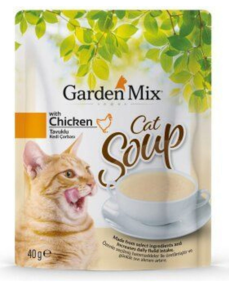 Garden Mix Tavuklu Sıvı Kedi Çorbası 40 gr