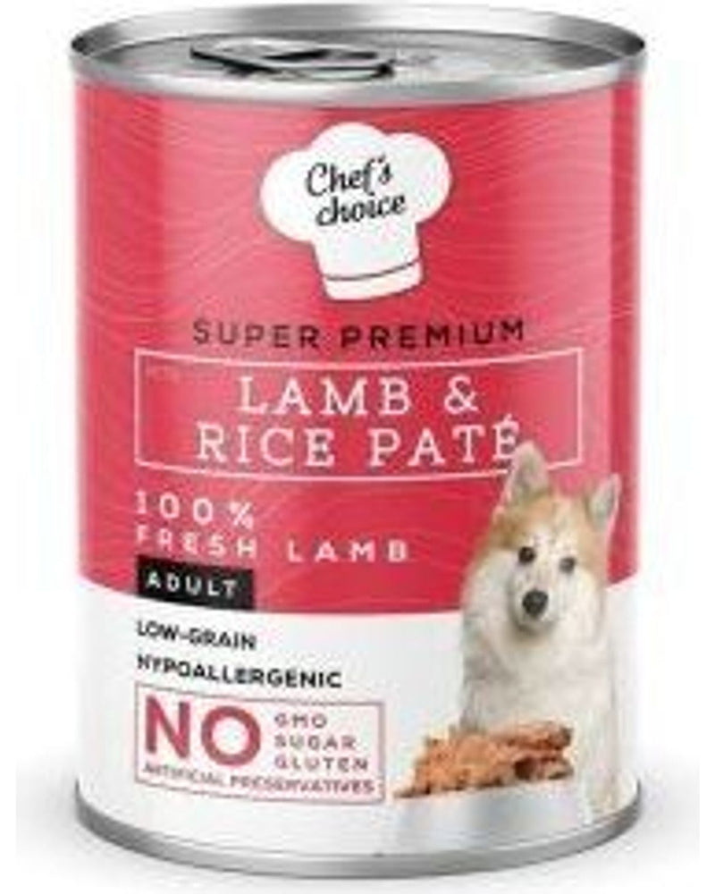 Chefs Choice Kuzulu Pirinçli Ezme Köpek Konservesi 400 gr