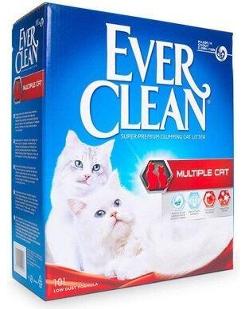 Ever Clean Multiple Cat Güçlü Koku Kontrollü Kedi Kumu 10 L