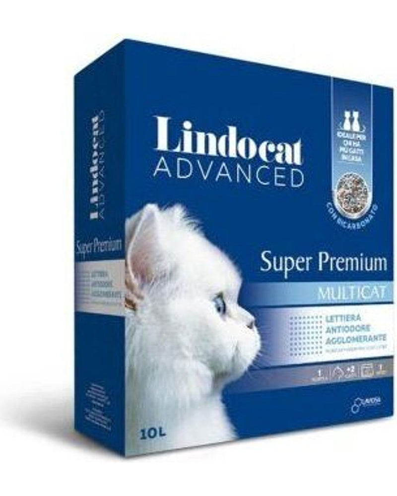 LindoCat Bikarbonatlı Koku Önleyici Topaklanan Bentonit Kedi Kumu 10 L