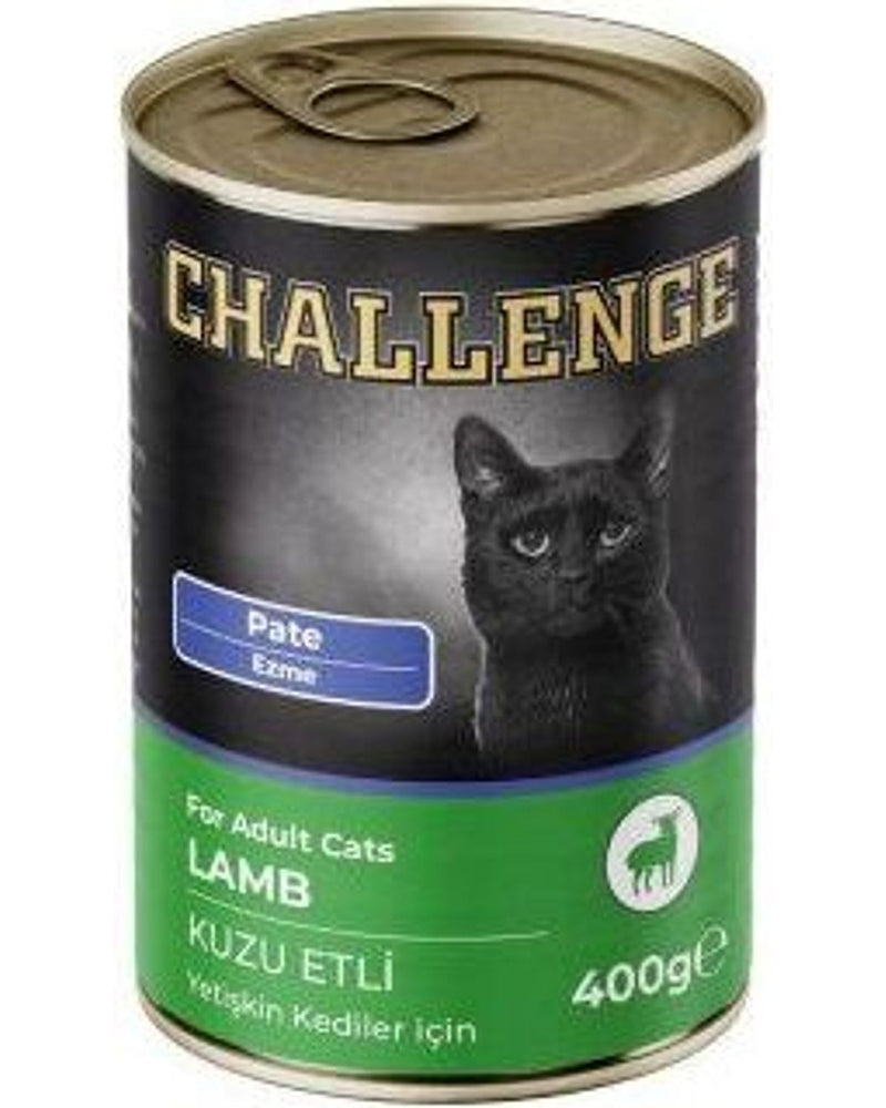 Challenge Kuzu Etli Pate Yetişkin Kedi Konservesi 400 gr