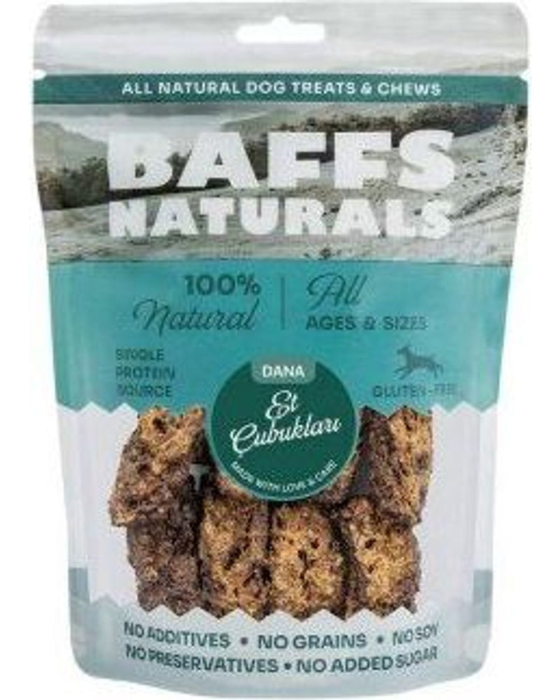 Baffs Naturals %100 Dana Etli Kurutulmuş Çubuk Köpek Ödülü 100 gr