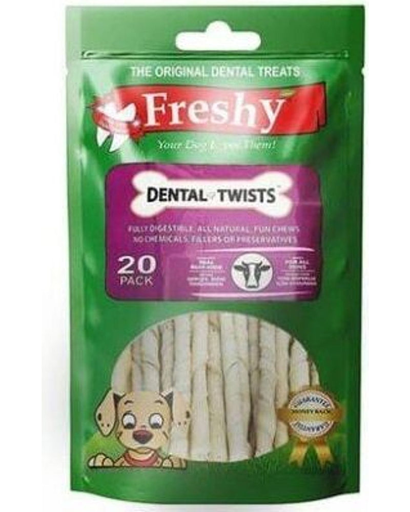 Freshy Burgu Dental Köpek Ödülü 20'li 120 gr