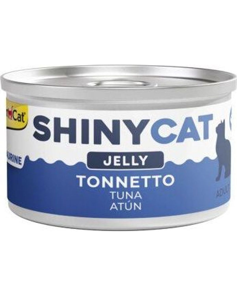 Gimcat Shinycat Soslu Jöleli %50 Ton Balıklı Kedi Konservesi 70 gr