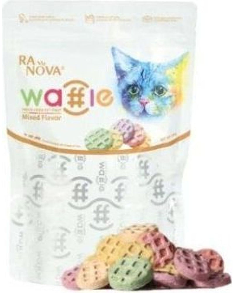 Ranova Dondurularak Kurutulmuş Etli Waffle Kedi Ödülü 60 gr