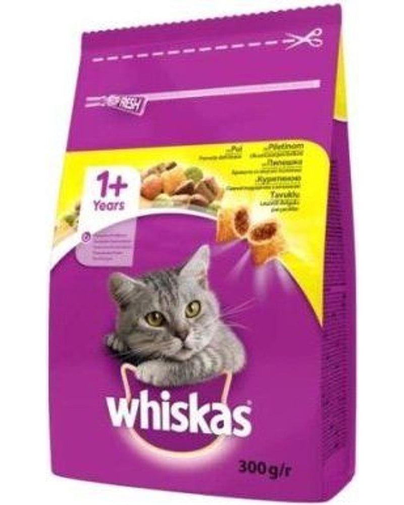 Whiskas Tavuklu Yetişkin Kedi Maması 300 gr