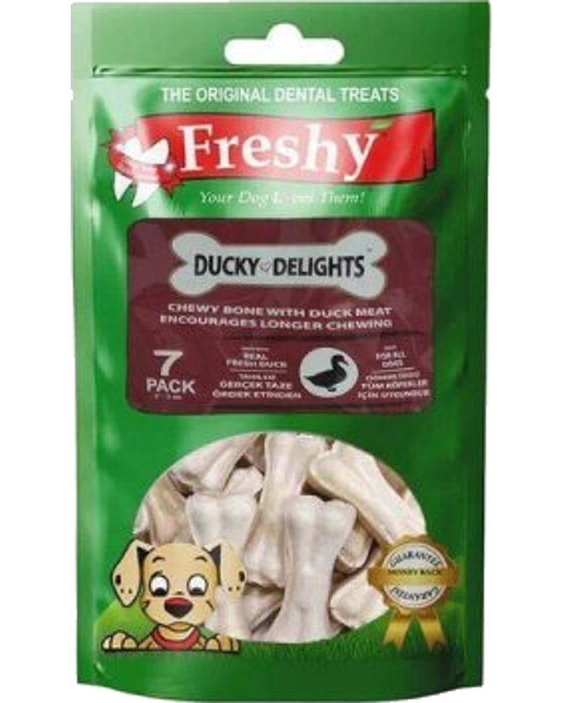 Freshy Ördek Etli Dana Derisi Çiğneme Kemiği 105 gr