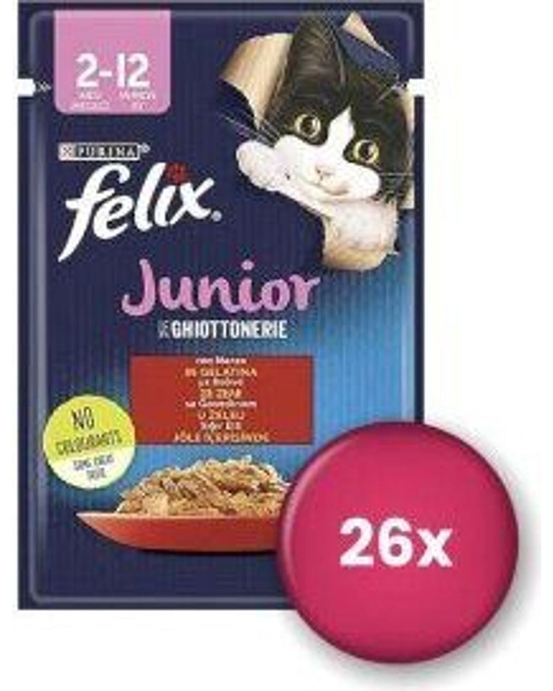 Felix Sığır Etli Yavru Kedi Konservesi 26x85 gr