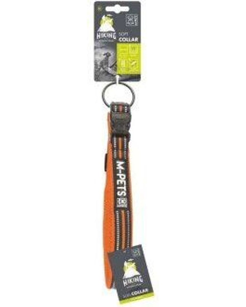 M-Pets Hiking Reflektörlü Dolgulu Köpek Boyun Tasması Turuncu XL