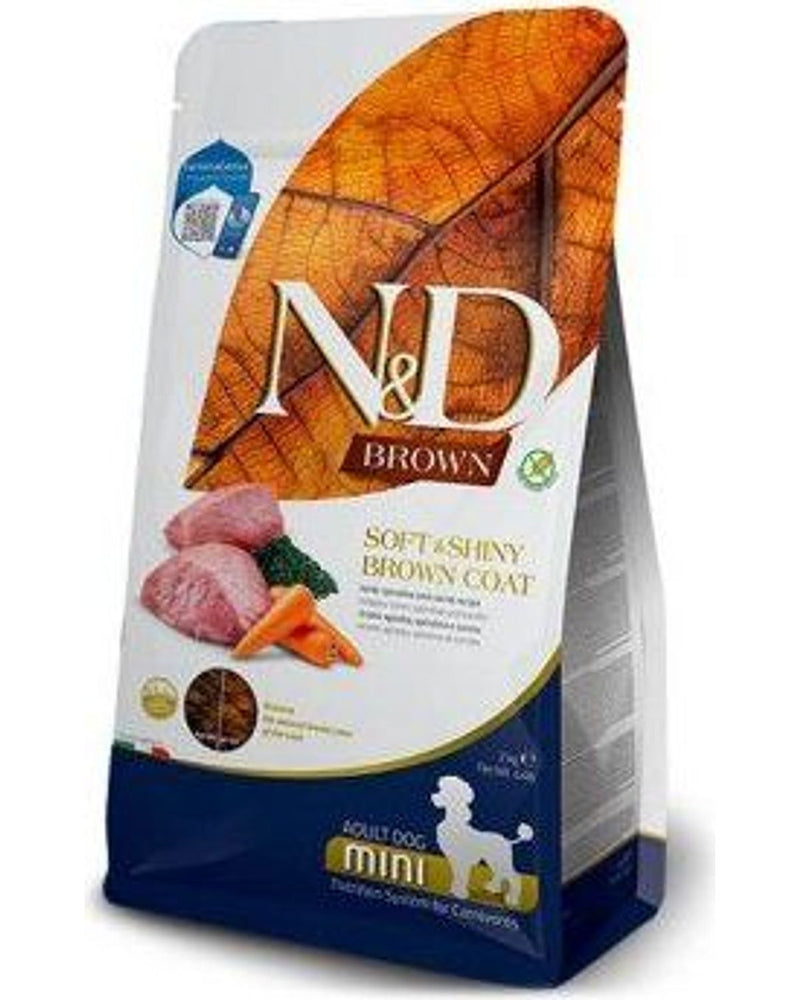 N&D Tahılsız Kuzu Etli Mini Irk Yetişkin Köpek Maması 5 kg