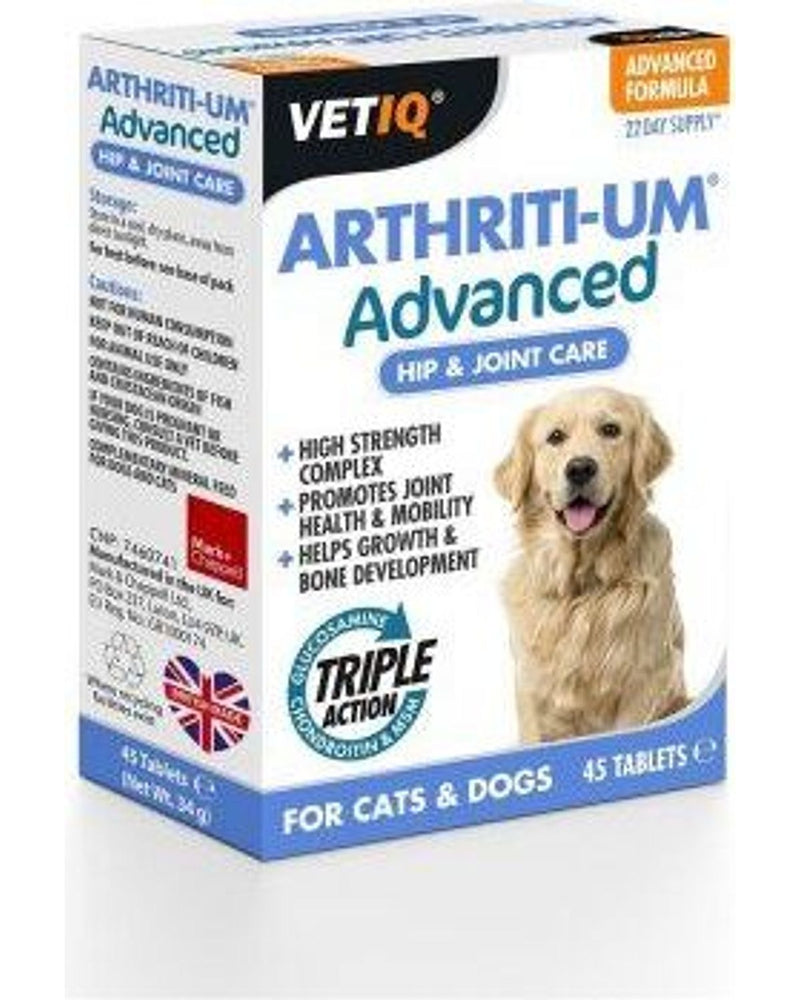 VetIQ Glukozaminli Kalça ve Eklem Tableti 45'li (Kedi-Köpek)